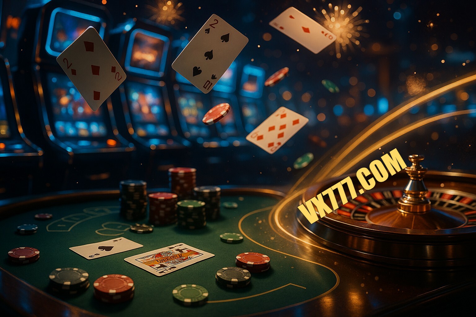 Jogos emocionantes no VX777.COM