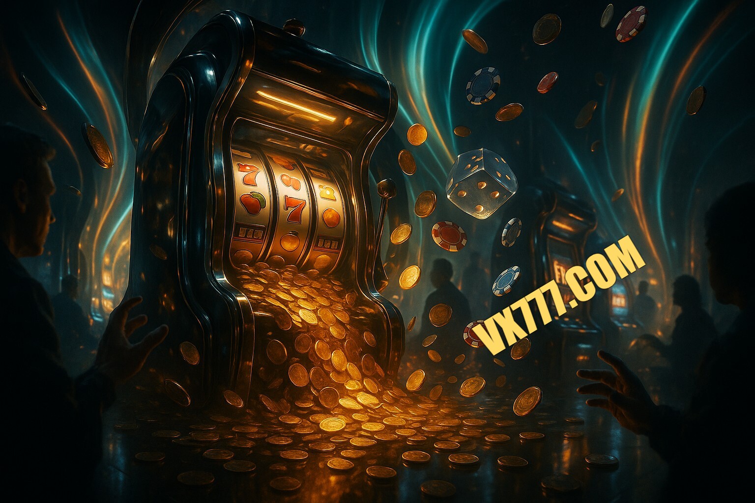 Diversos jogos de caça-níqueis
