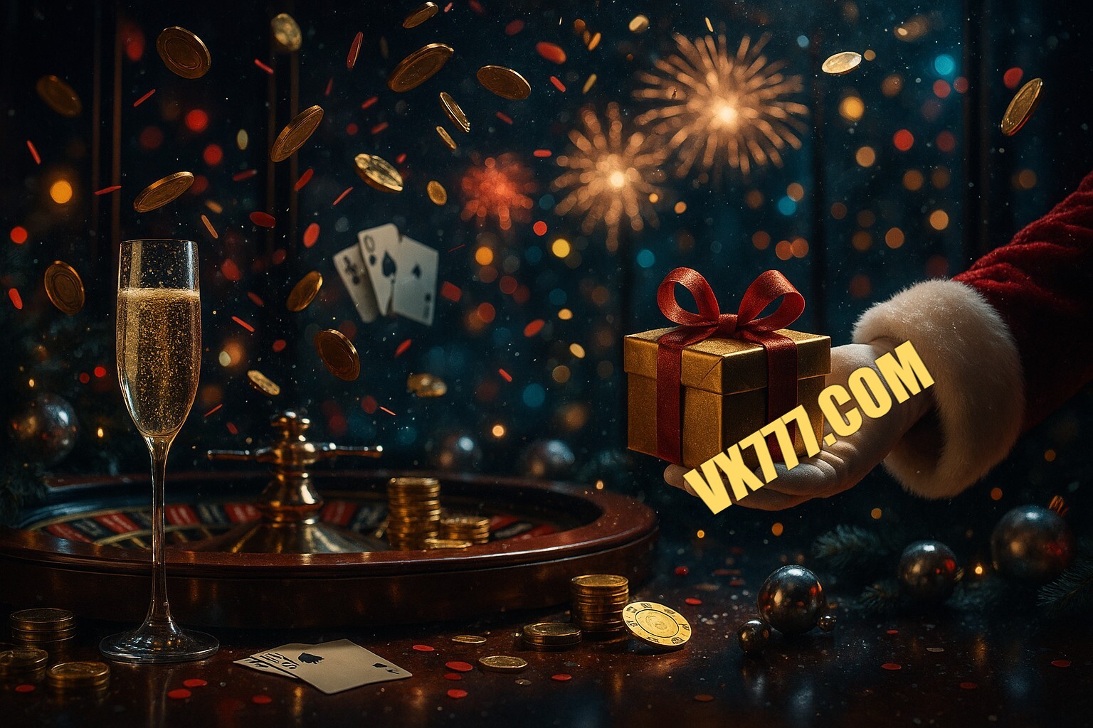 Promoções de Ano Novo no VX777.COM